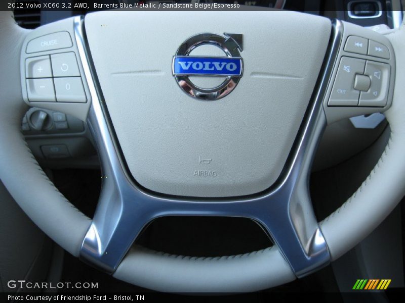  2012 XC60 3.2 AWD Steering Wheel