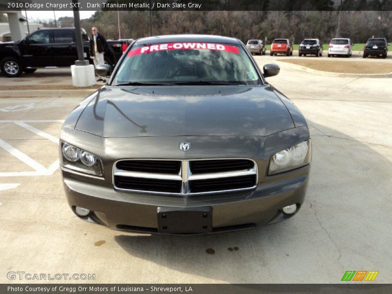 Dark Titanium Metallic / Dark Slate Gray 2010 Dodge Charger SXT