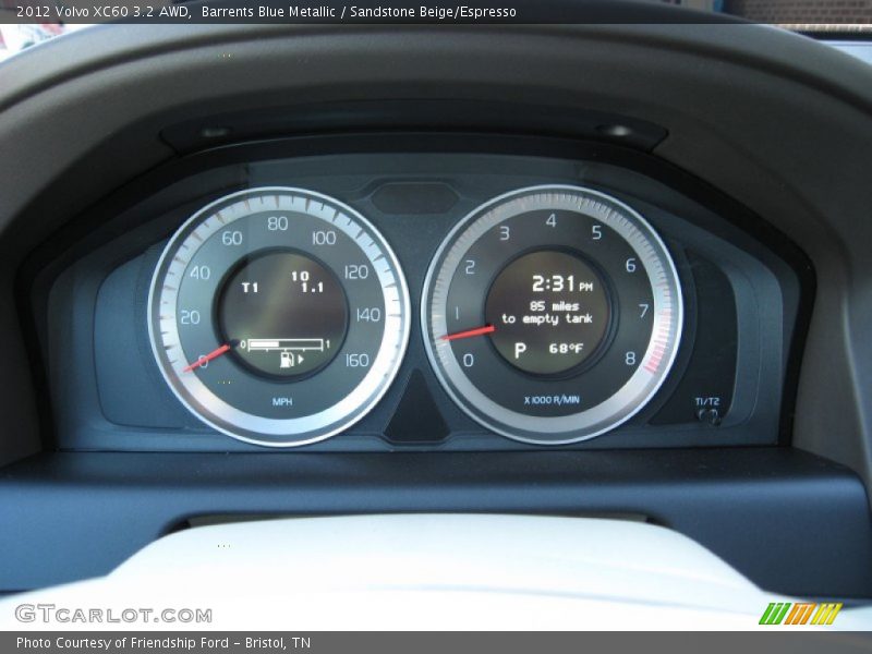  2012 XC60 3.2 AWD 3.2 AWD Gauges