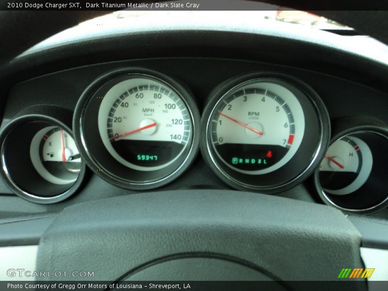 Dark Titanium Metallic / Dark Slate Gray 2010 Dodge Charger SXT
