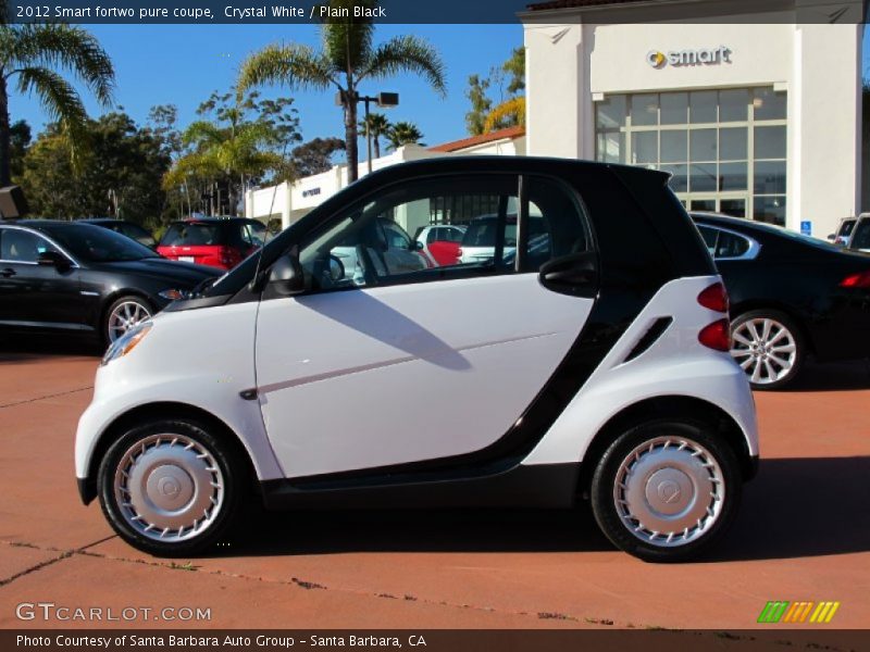  2012 fortwo pure coupe Crystal White