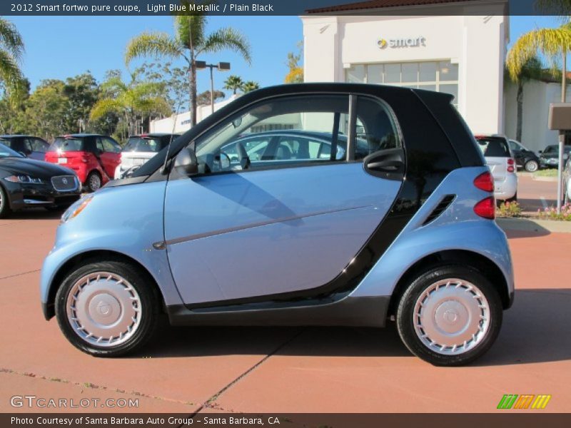  2012 fortwo pure coupe Light Blue Metallic
