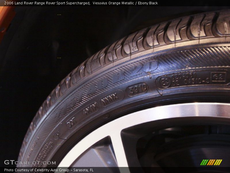 Vesuvius Orange Metallic / Ebony Black 2006 Land Rover Range Rover Sport Supercharged