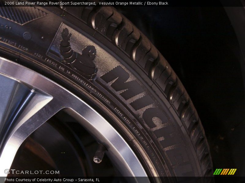Vesuvius Orange Metallic / Ebony Black 2006 Land Rover Range Rover Sport Supercharged