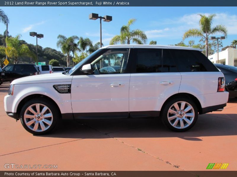 Fuji White / Arabica 2012 Land Rover Range Rover Sport Supercharged