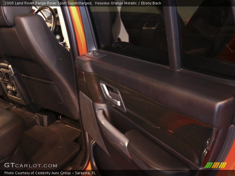 Vesuvius Orange Metallic / Ebony Black 2006 Land Rover Range Rover Sport Supercharged