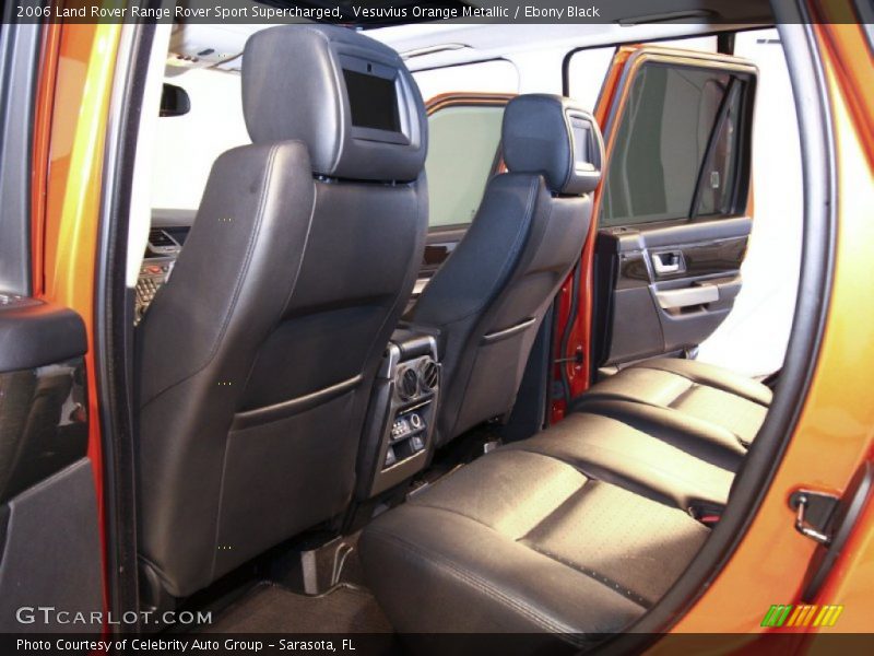 Vesuvius Orange Metallic / Ebony Black 2006 Land Rover Range Rover Sport Supercharged