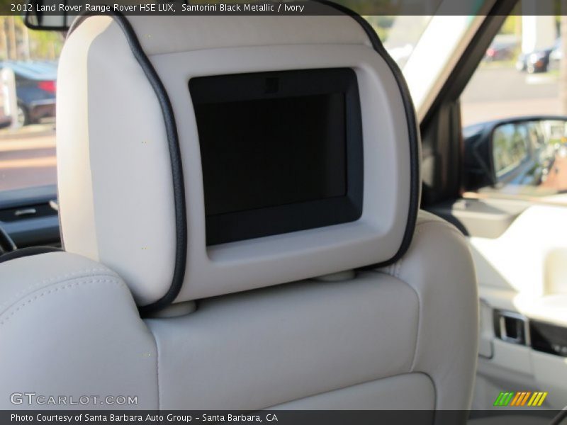 Santorini Black Metallic / Ivory 2012 Land Rover Range Rover HSE LUX