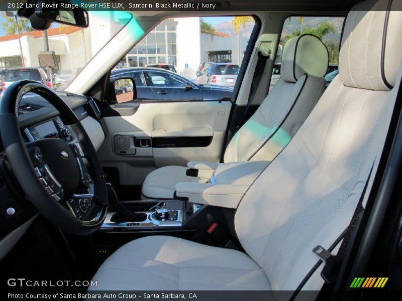  2012 Range Rover HSE LUX Ivory Interior