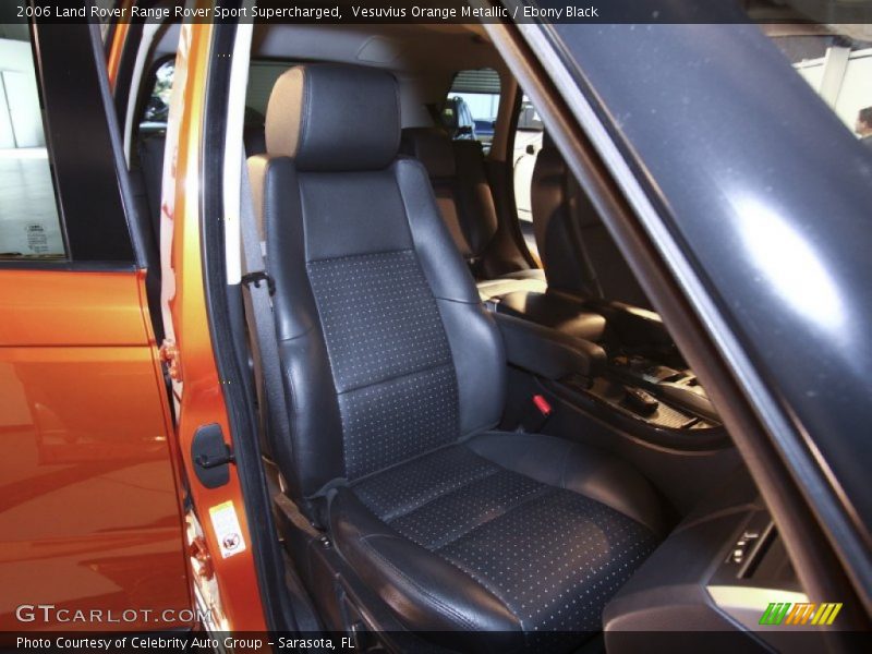 Front Seat of 2006 Range Rover Sport Supercharged