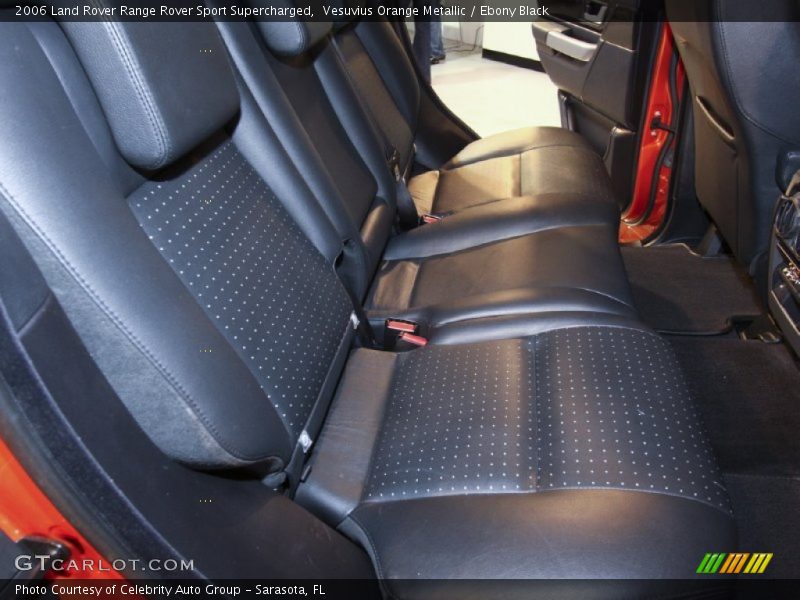 Vesuvius Orange Metallic / Ebony Black 2006 Land Rover Range Rover Sport Supercharged