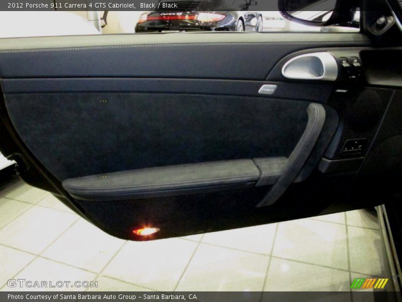 Black / Black 2012 Porsche 911 Carrera 4 GTS Cabriolet