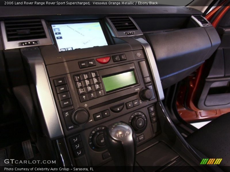 Vesuvius Orange Metallic / Ebony Black 2006 Land Rover Range Rover Sport Supercharged