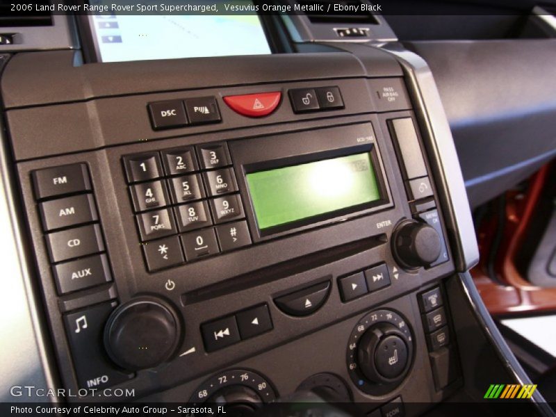 Audio System of 2006 Range Rover Sport Supercharged