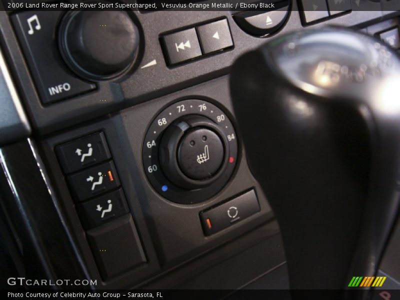 Vesuvius Orange Metallic / Ebony Black 2006 Land Rover Range Rover Sport Supercharged