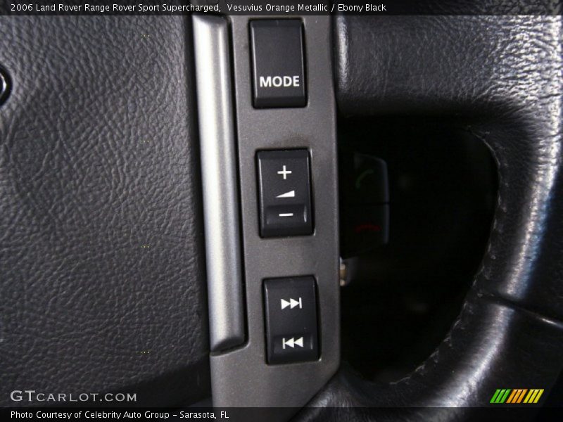 Vesuvius Orange Metallic / Ebony Black 2006 Land Rover Range Rover Sport Supercharged