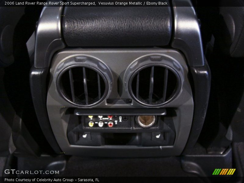 Vesuvius Orange Metallic / Ebony Black 2006 Land Rover Range Rover Sport Supercharged