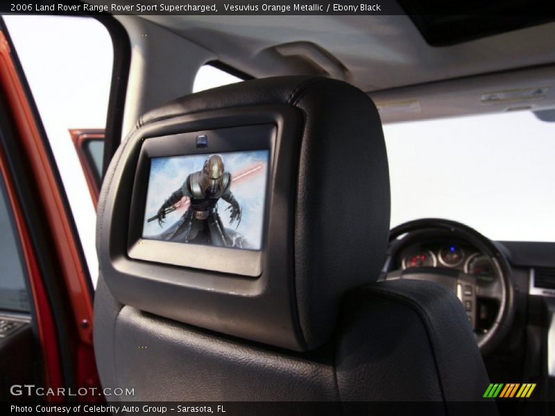 Vesuvius Orange Metallic / Ebony Black 2006 Land Rover Range Rover Sport Supercharged