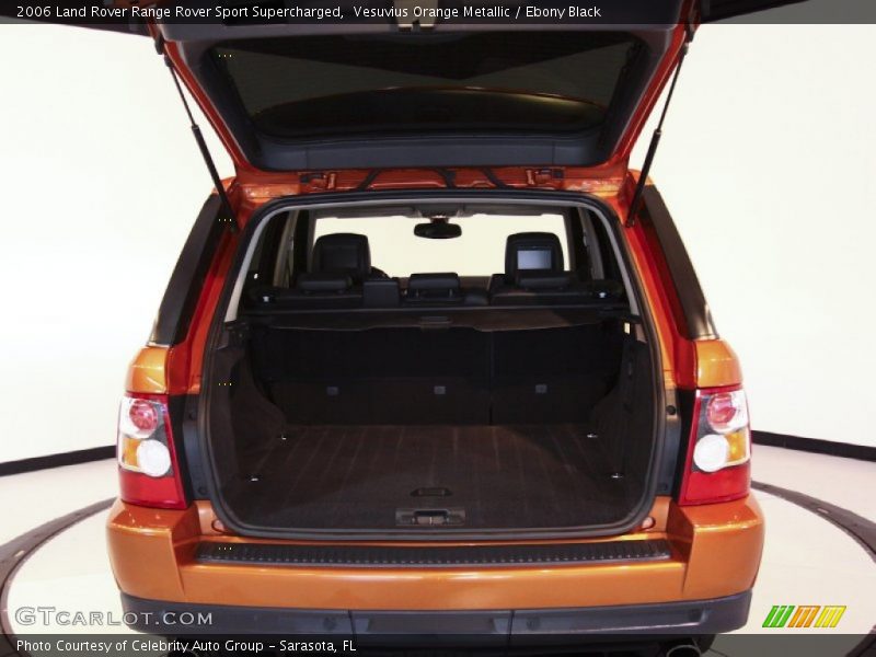 Vesuvius Orange Metallic / Ebony Black 2006 Land Rover Range Rover Sport Supercharged