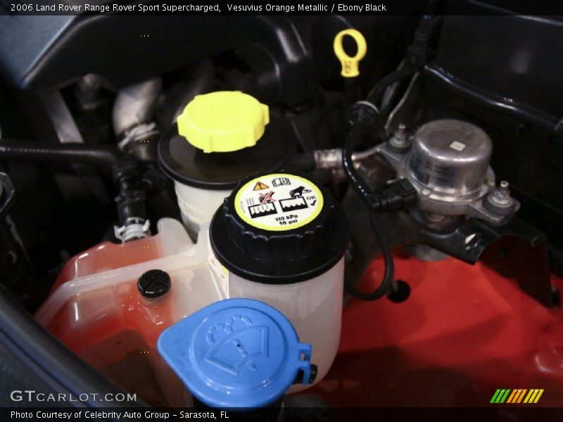 Vesuvius Orange Metallic / Ebony Black 2006 Land Rover Range Rover Sport Supercharged