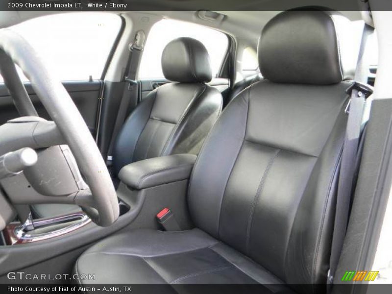 White / Ebony 2009 Chevrolet Impala LT
