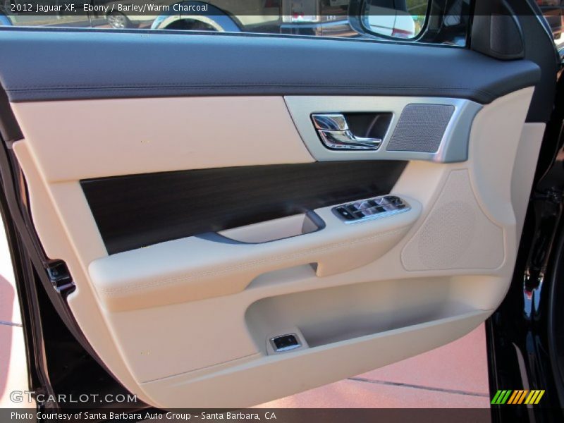 Ebony / Barley/Warm Charcoal 2012 Jaguar XF