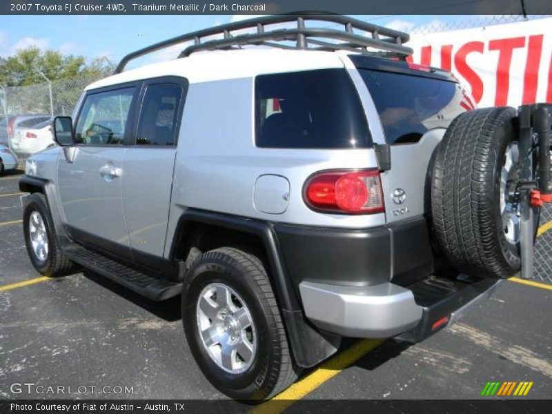 Titanium Metallic / Dark Charcoal 2007 Toyota FJ Cruiser 4WD