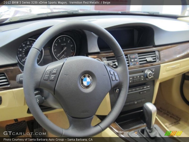 Dashboard of 2012 3 Series 328i xDrive Sports Wagon