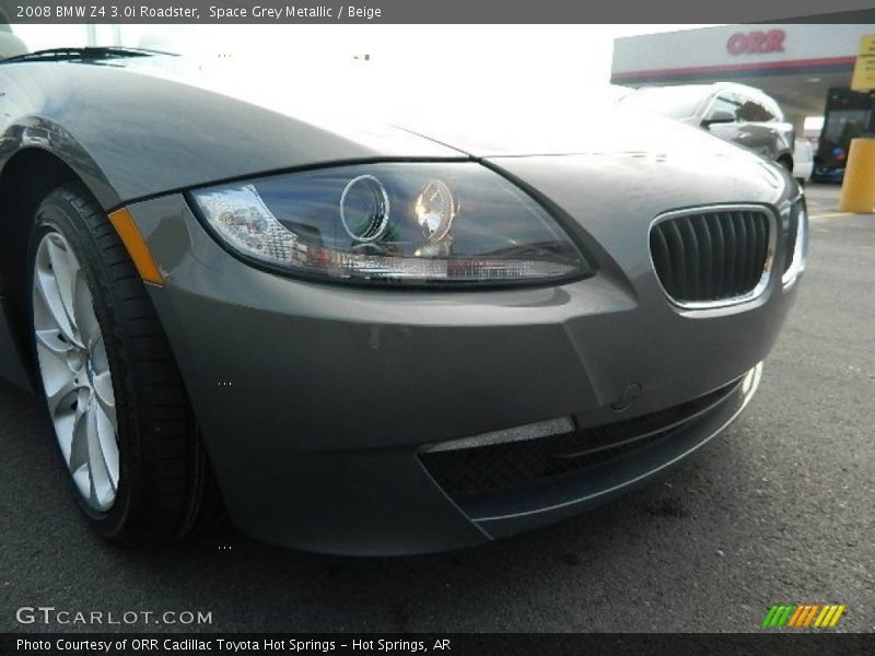 Space Grey Metallic / Beige 2008 BMW Z4 3.0i Roadster