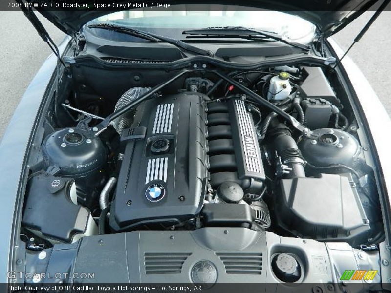Space Grey Metallic / Beige 2008 BMW Z4 3.0i Roadster