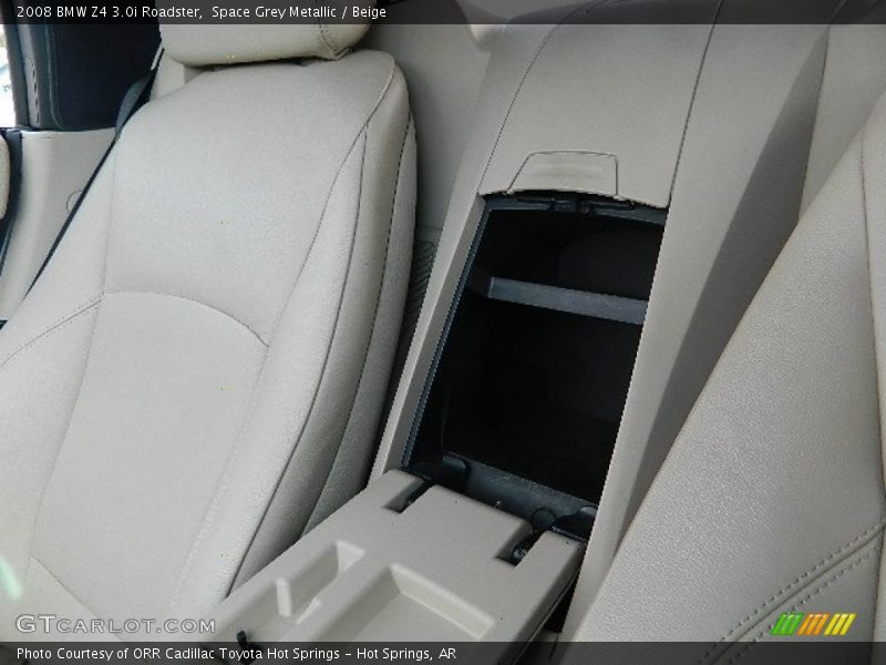 Space Grey Metallic / Beige 2008 BMW Z4 3.0i Roadster
