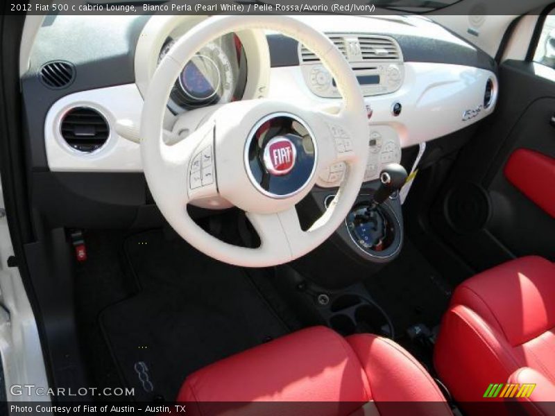  2012 500 c cabrio Lounge Steering Wheel