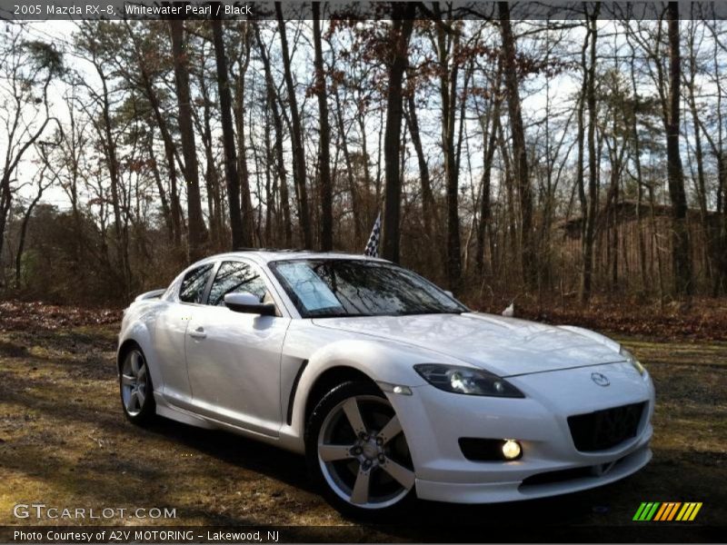 Whitewater Pearl / Black 2005 Mazda RX-8