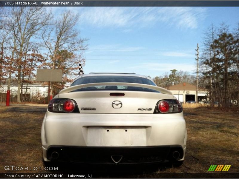 Whitewater Pearl / Black 2005 Mazda RX-8