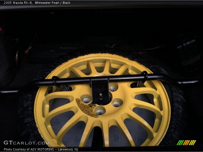 Whitewater Pearl / Black 2005 Mazda RX-8