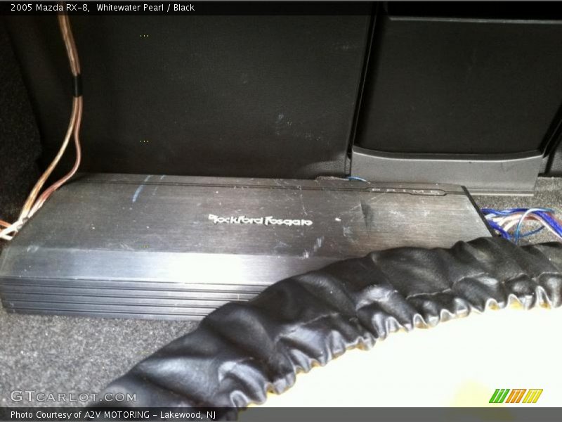 Whitewater Pearl / Black 2005 Mazda RX-8