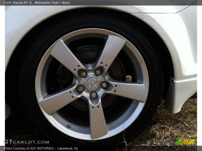 Whitewater Pearl / Black 2005 Mazda RX-8