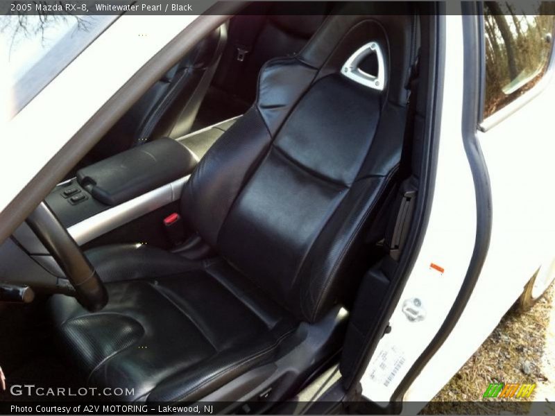 Whitewater Pearl / Black 2005 Mazda RX-8
