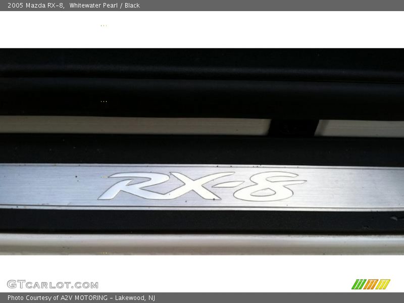 Whitewater Pearl / Black 2005 Mazda RX-8
