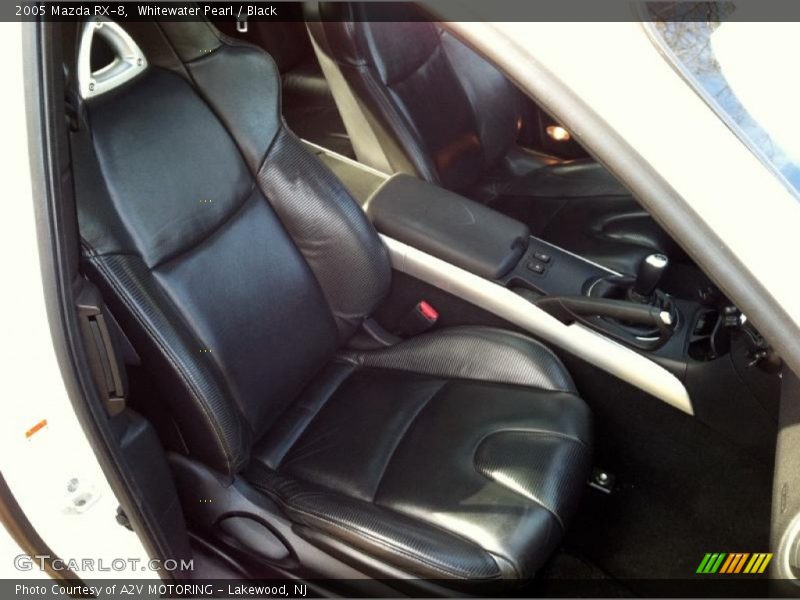 Whitewater Pearl / Black 2005 Mazda RX-8