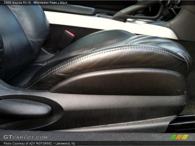 Whitewater Pearl / Black 2005 Mazda RX-8
