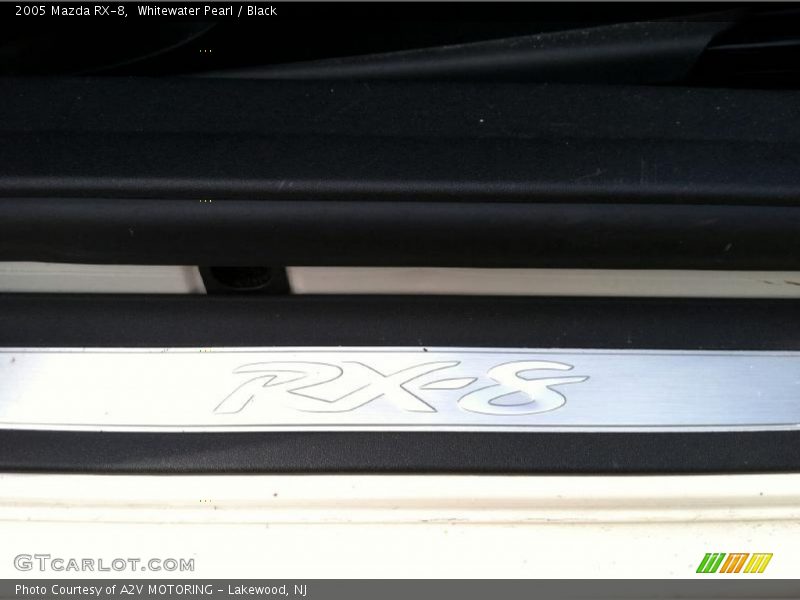 Whitewater Pearl / Black 2005 Mazda RX-8