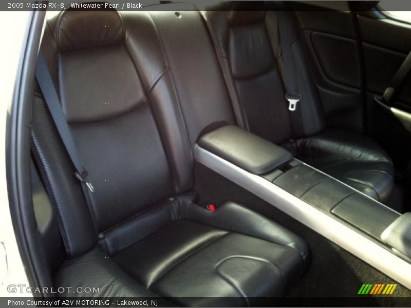 Whitewater Pearl / Black 2005 Mazda RX-8