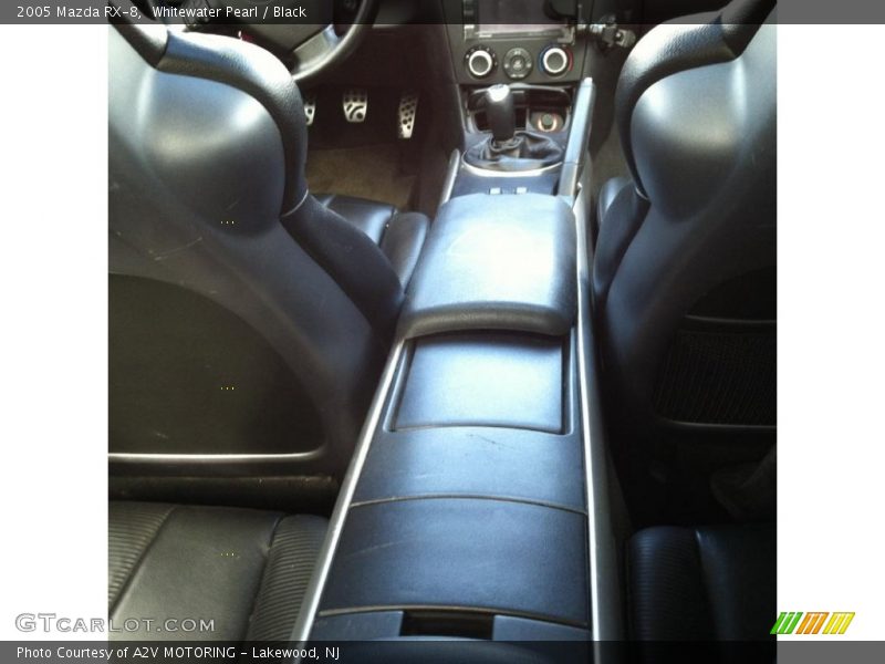 Whitewater Pearl / Black 2005 Mazda RX-8