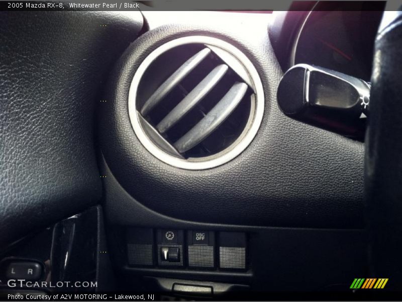 Whitewater Pearl / Black 2005 Mazda RX-8