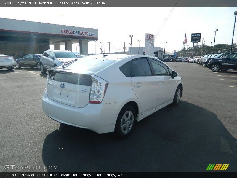 Blizzard White Pearl / Bisque 2011 Toyota Prius Hybrid II