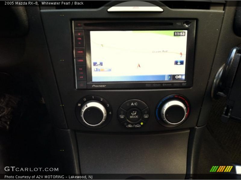 Whitewater Pearl / Black 2005 Mazda RX-8