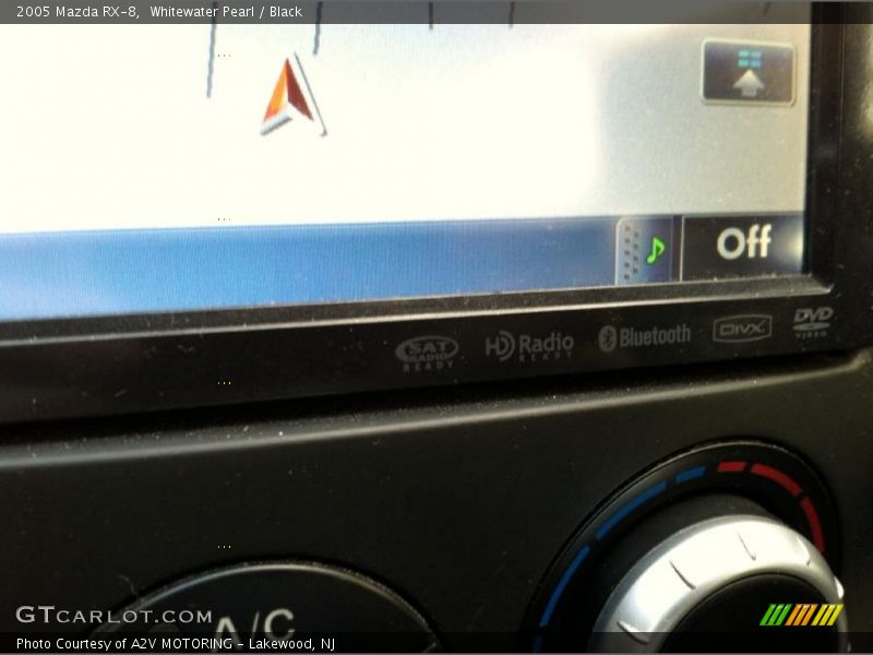 Whitewater Pearl / Black 2005 Mazda RX-8