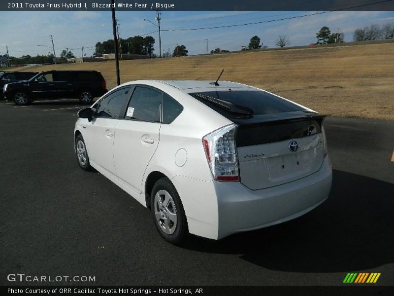 Blizzard White Pearl / Bisque 2011 Toyota Prius Hybrid II