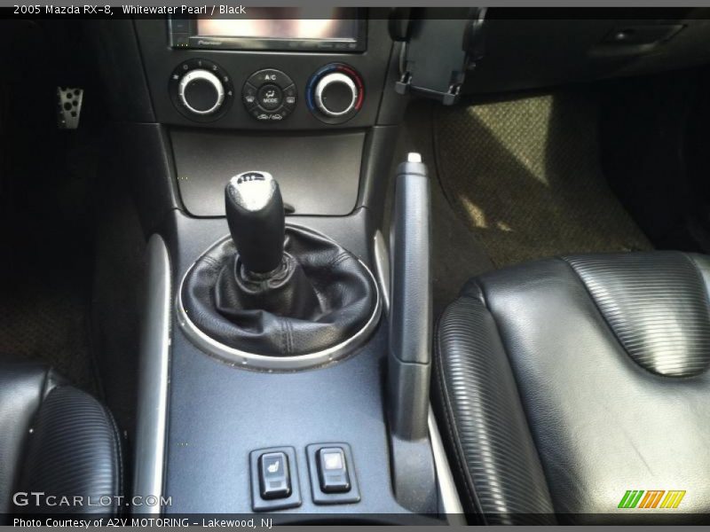 Whitewater Pearl / Black 2005 Mazda RX-8